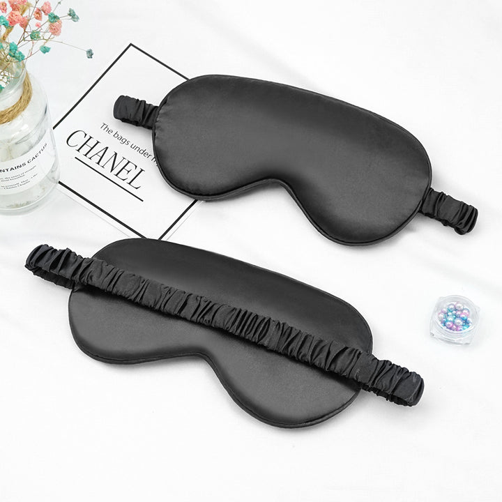 Unisex nan luxurious satin sleep mask with adjustable elastic band and soft padding Kalsten