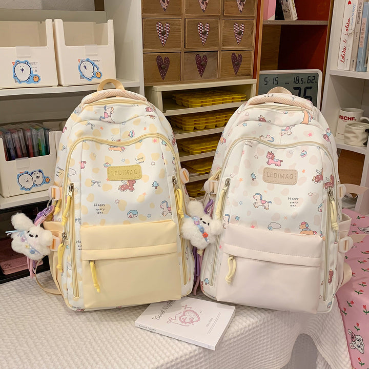 Playful Cartoon Character Backpack Kalsten