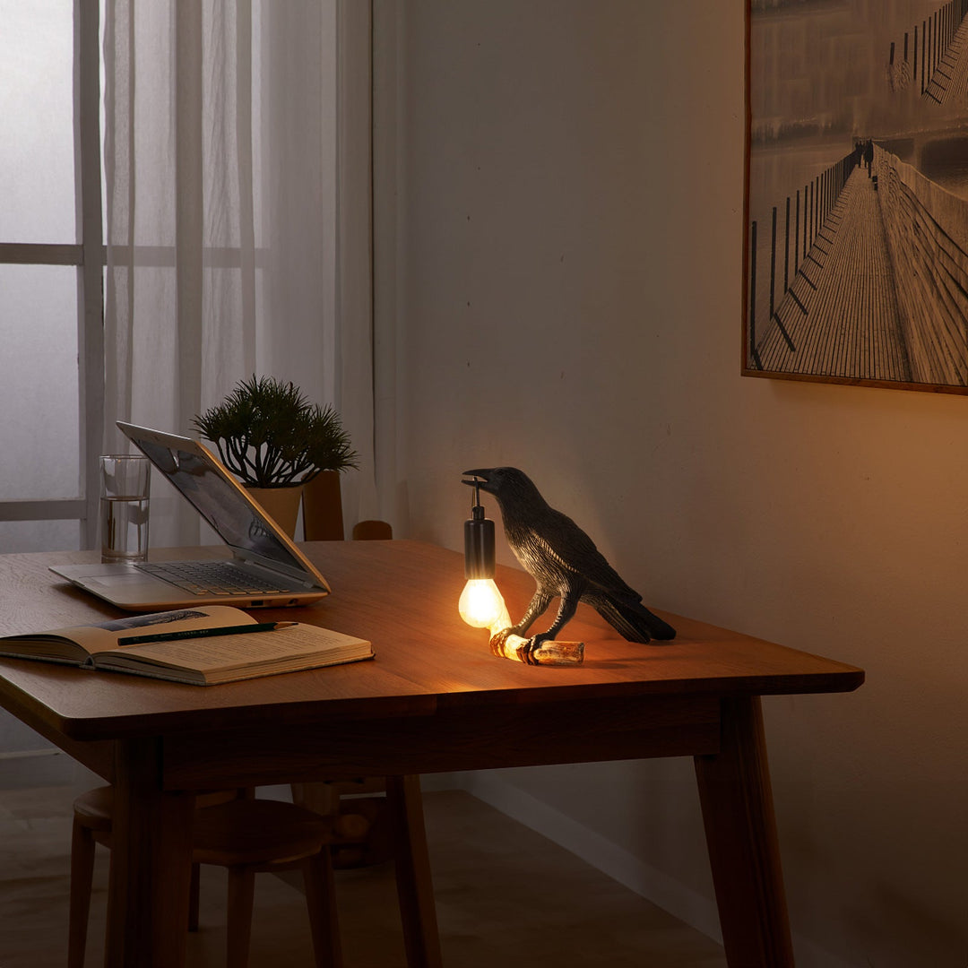 Creative Bird Table Lamp Bedside Night Light Living Room Bedroom Ambience Mini Lamp | Noxord