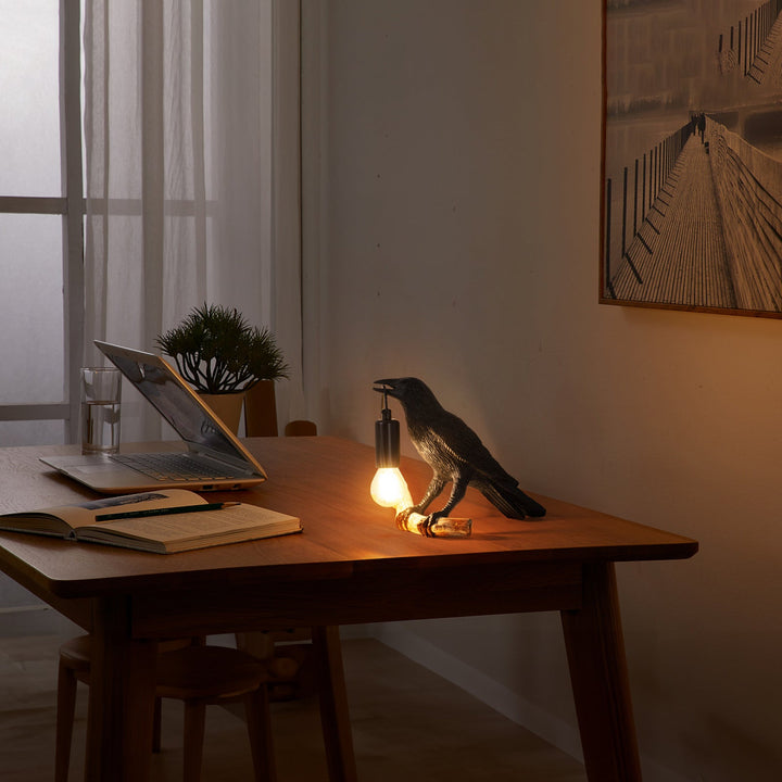 Creative Bird Table Lamp Bedside Night Light Living Room Bedroom Ambience Mini Lamp | Noxord