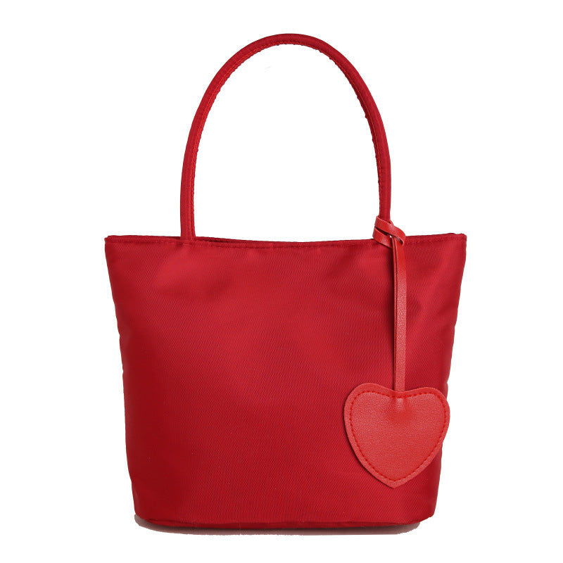 WoStylish Heart-Embellished Everyday Tote Bag Kalsten