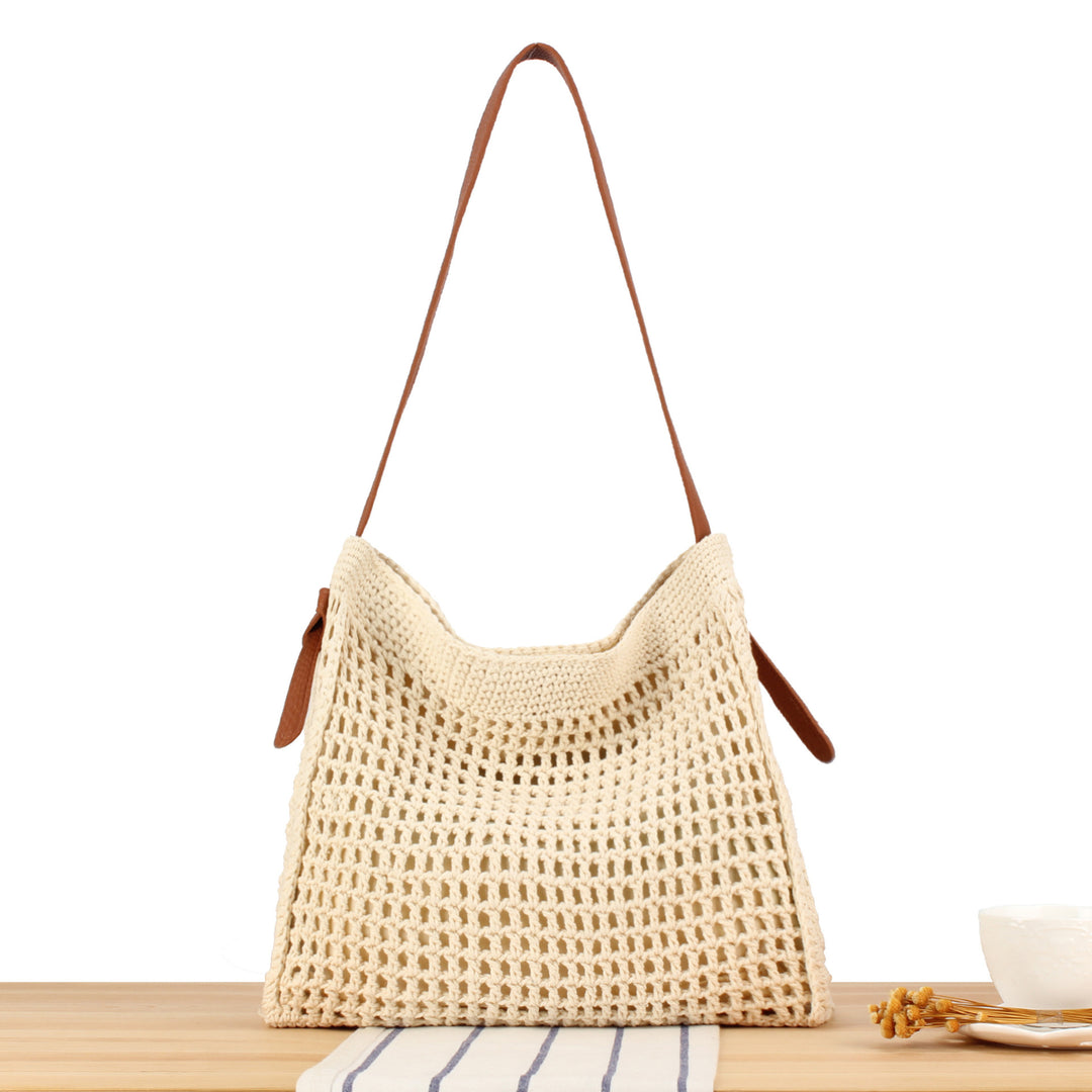 Hand-knotted tote bag with elegant structure Kalsten