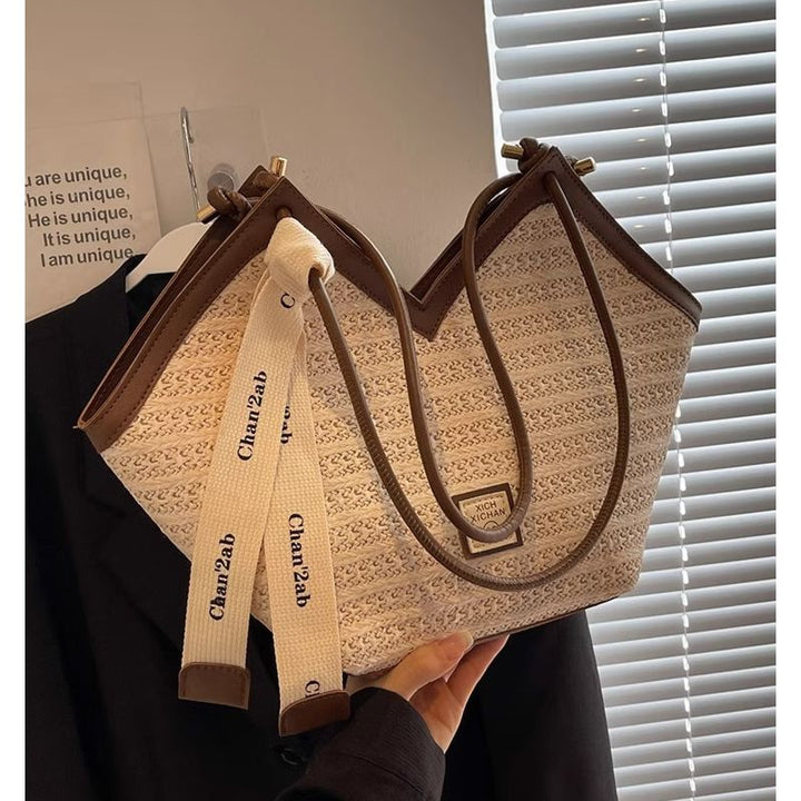 Woven Texture Shoulder Bag Kalsten