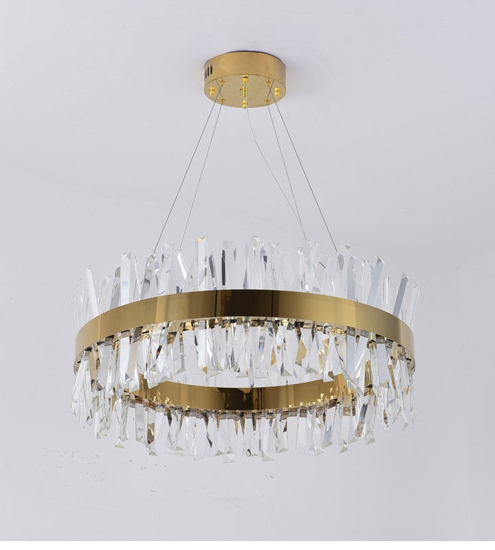 Elegant Crystal Ensemble Chandelier