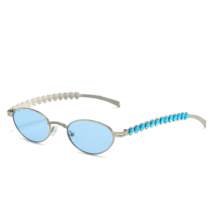 Statement Cat-Eye Optical Glasses with Crystal Accents Kalsten