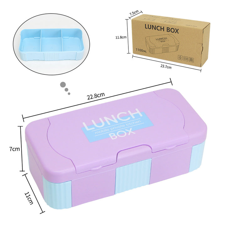 Stylish Multi-Section Lunch Box