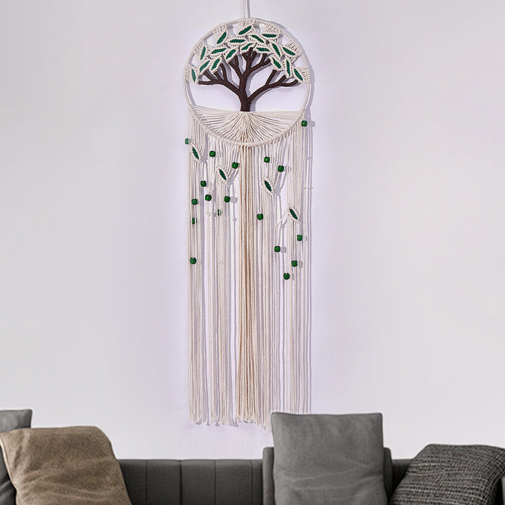 Macramé Tree of Life Wall Hanging Decor