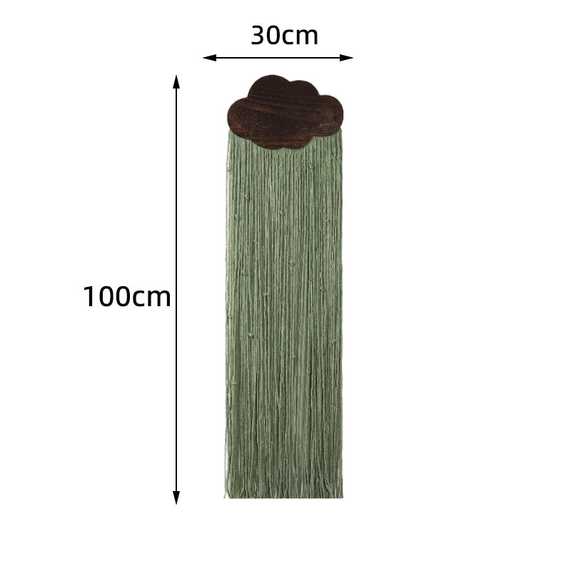 Macrame Wall Decor with Cloud Motif Kalsten