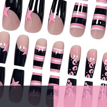 Artistic Press-On Acrylic Nail Enhancements Kalsten