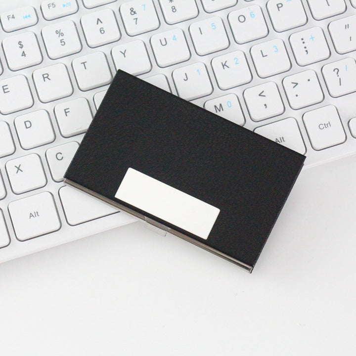 Stylish Leather Business Card Holder
