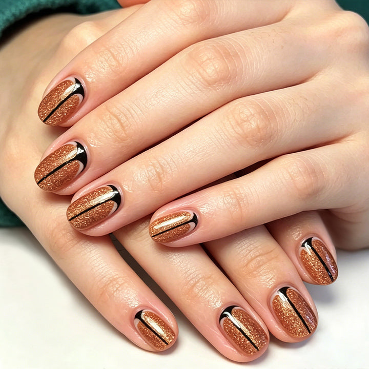 Glamorous Press-On Nail Art Set Kalsten