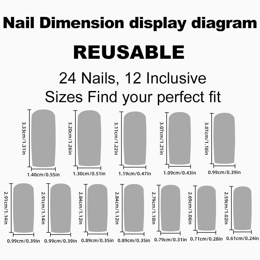 Artificial nail set with dreamy 3D flowers and bow decorations Kalsten