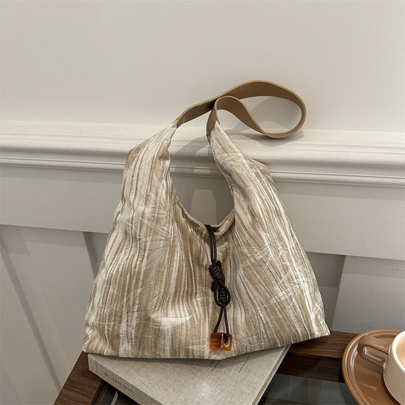 Versatile Velvet Shoulder Bag Kalsten
