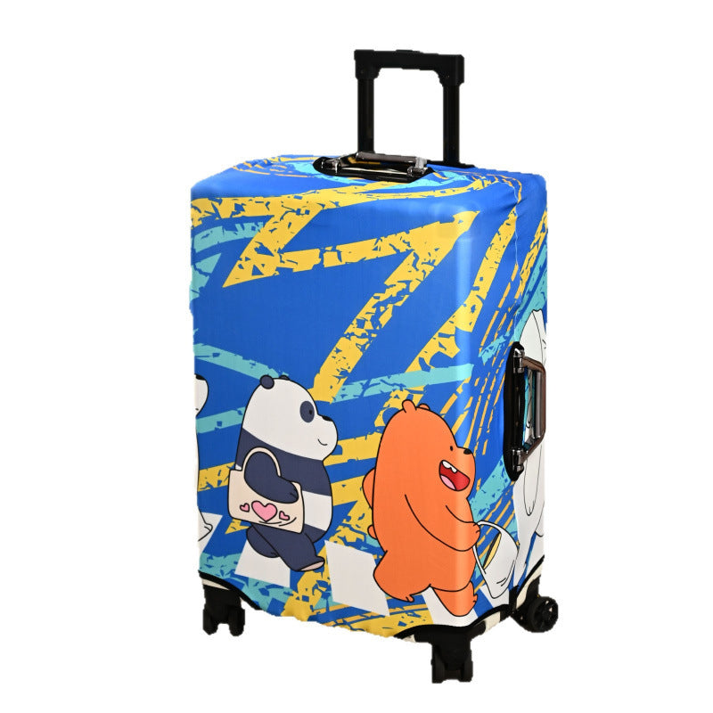 Patterned Hard Shell Luggage Kalsten