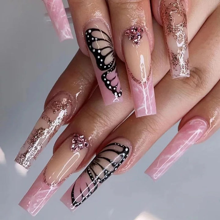 Artistic Acrylic Nail Set Kalsten