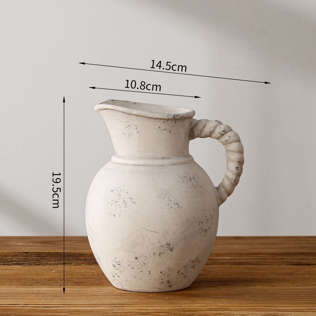 Elegant and Rustic Ceramic Carafe Kalsten