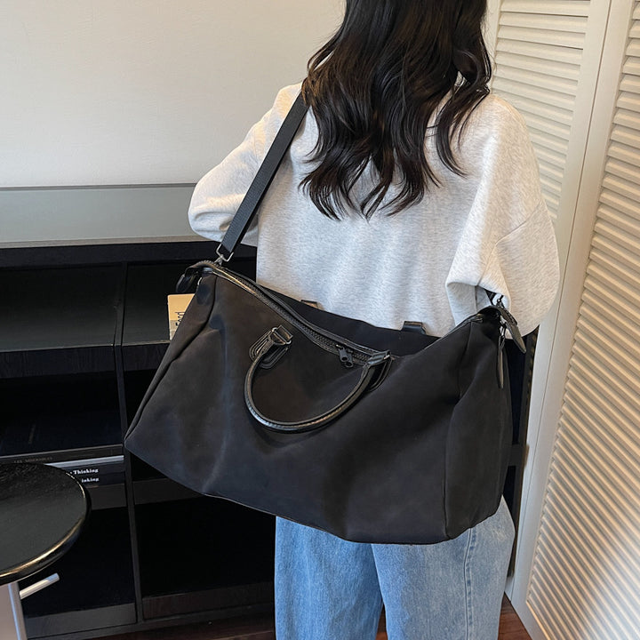 Durable Leather Travel Duffle Bag Kalsten