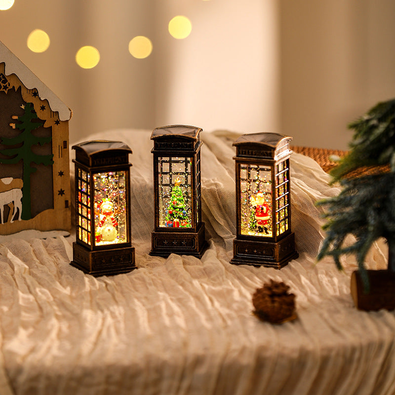 Nostalgic Christmas lantern with LED lighting Kalsten