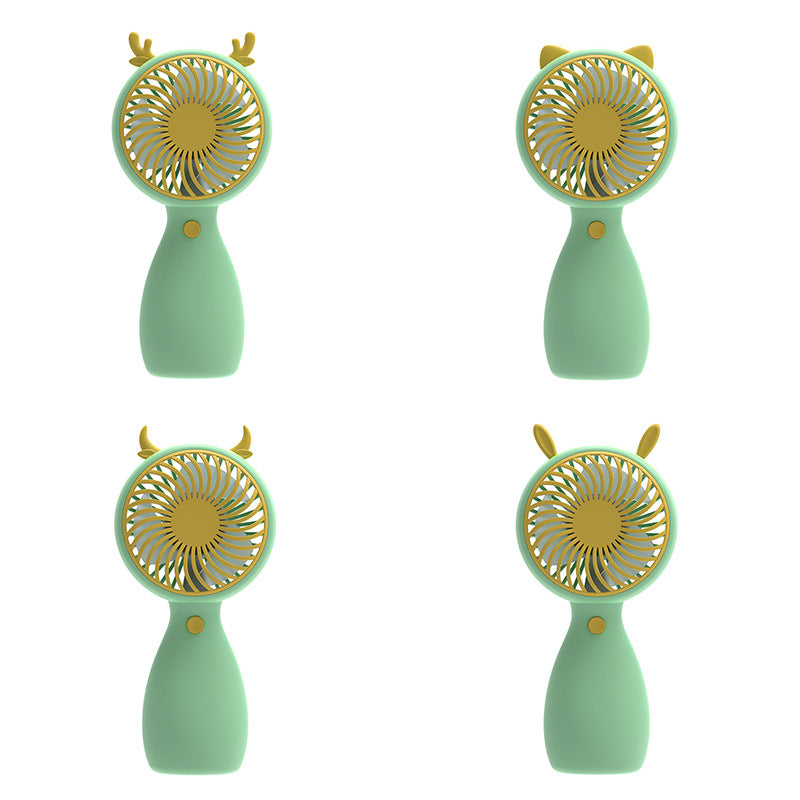 Unisex Portable Hand Fan in Playful Animal Design Kalsten