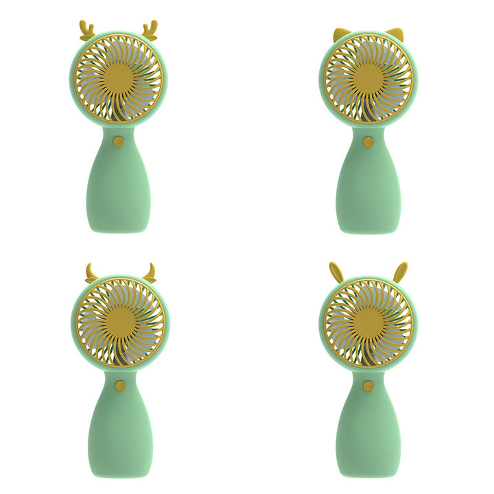 Unisex Portable Hand Fan in Playful Animal Design Kalsten