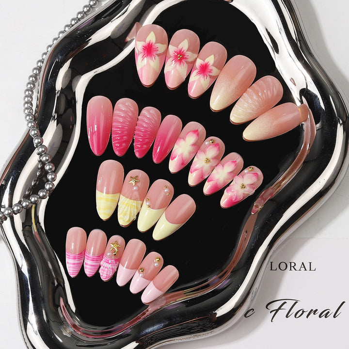 Flower-Inspired Press-On Nail Collection Kalsten