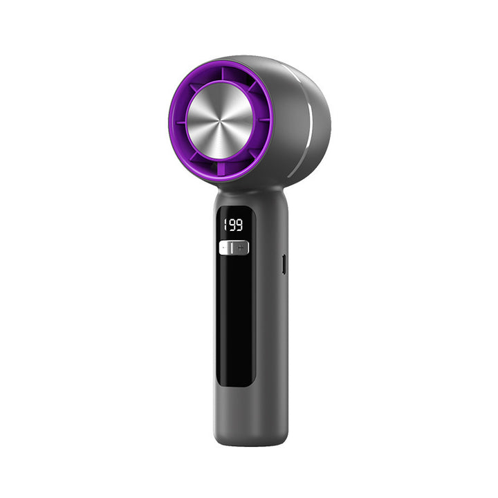 Ladies portable handheld fan with digital temperature display Kalsten
