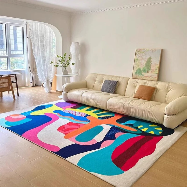 Abstract Geometric Art Area Rug