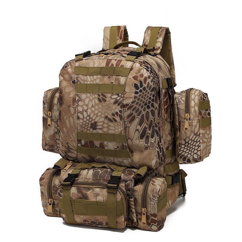Tactical Backpack With Versatile Storage Space And Modular Pockets Kalsten