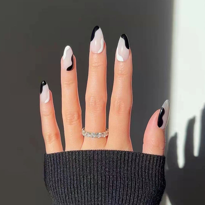 Artistic Abstract Press-On Nails Kalsten