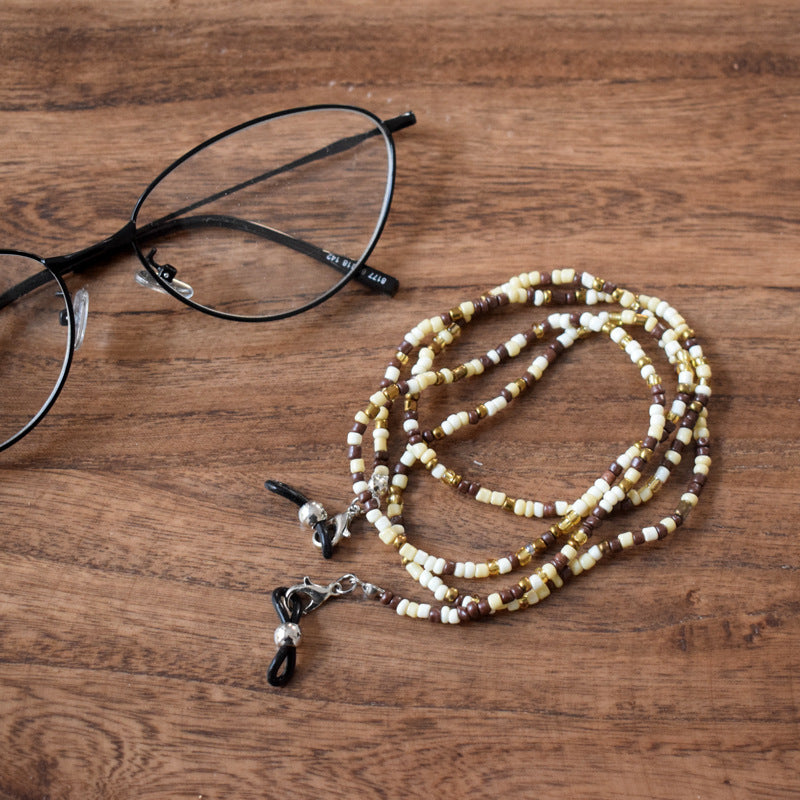 Colorful Handcrafted Beaded Eyewear Chain Kalsten