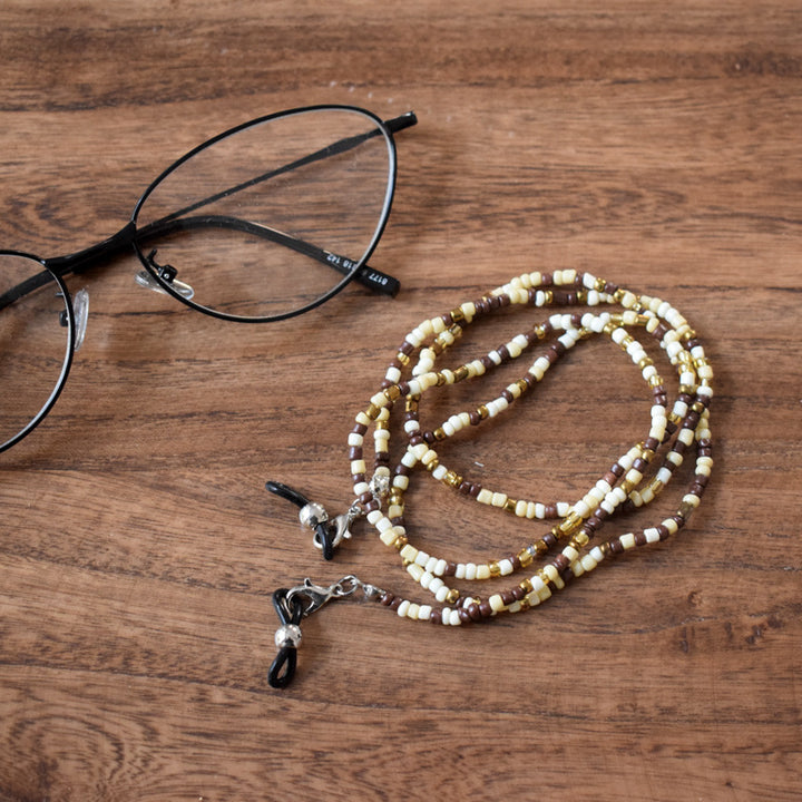 Colorful Handcrafted Beaded Eyewear Chain Kalsten
