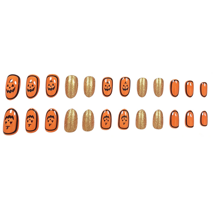 Halloween-Themed Glittering Nail Art Set Kalsten