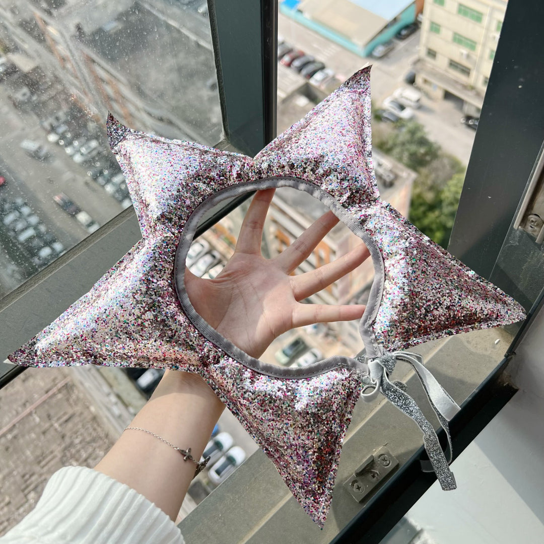Padded Glitter Star Costume Headpiece