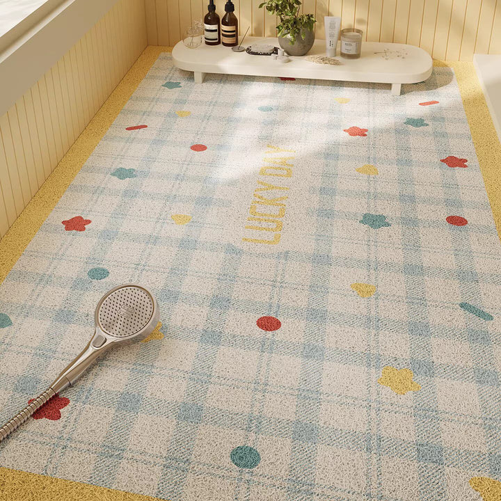 Decorative Floral Bath Rug