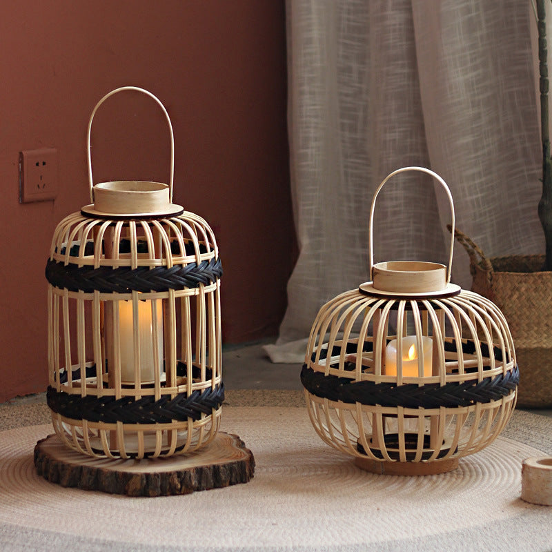 Decorative Rattan Lantern Kalsten