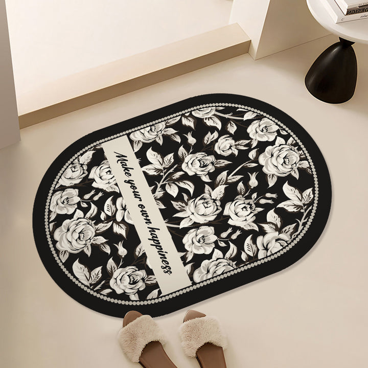Decorative Motivational Bath Mat