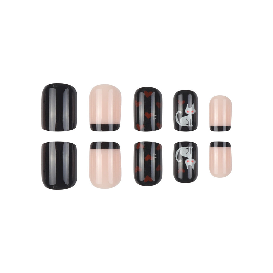 Halloween-Themed Press-On Nail Art Set Kalsten