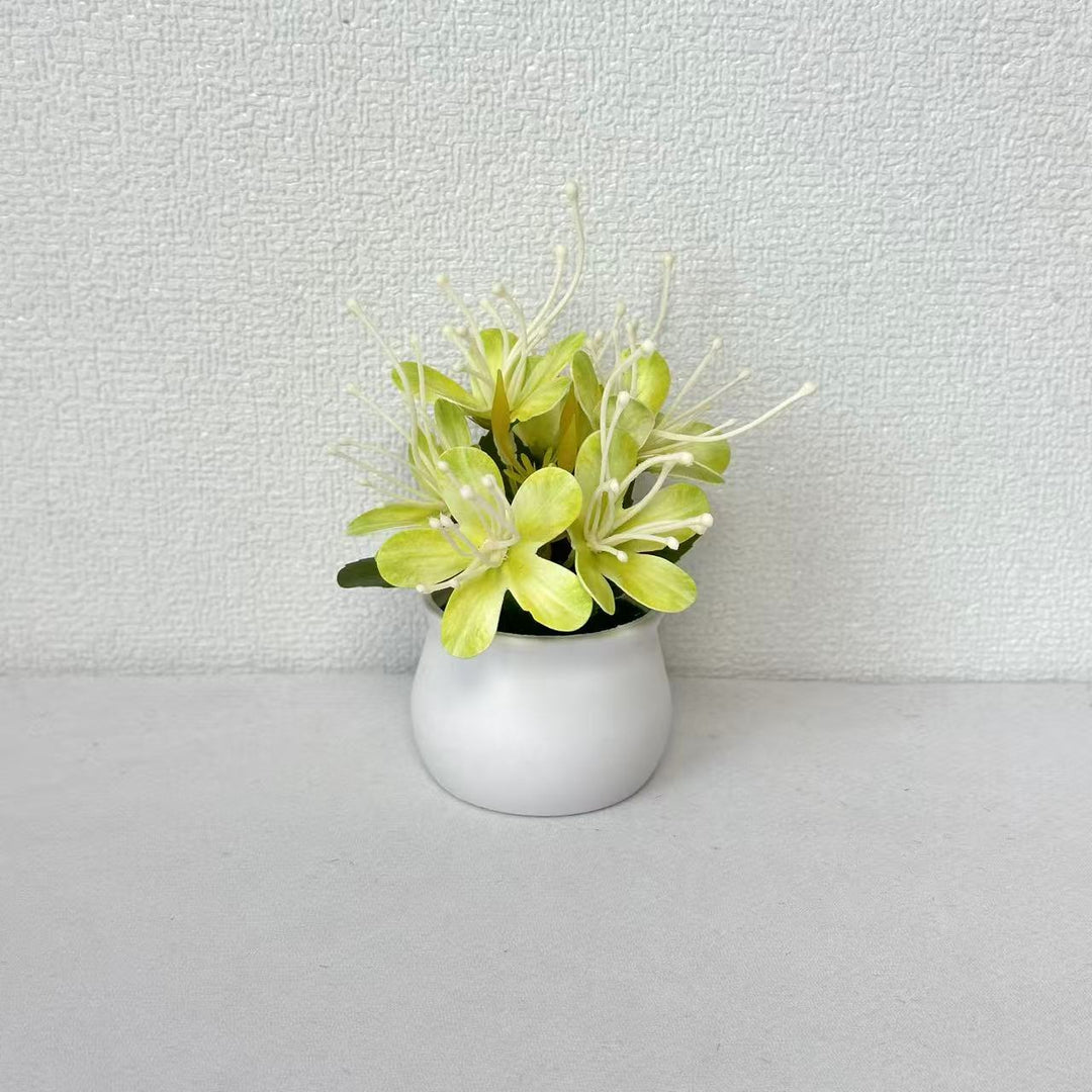 Artificial Floral Centerpiece for Tabletop Home Decor Display