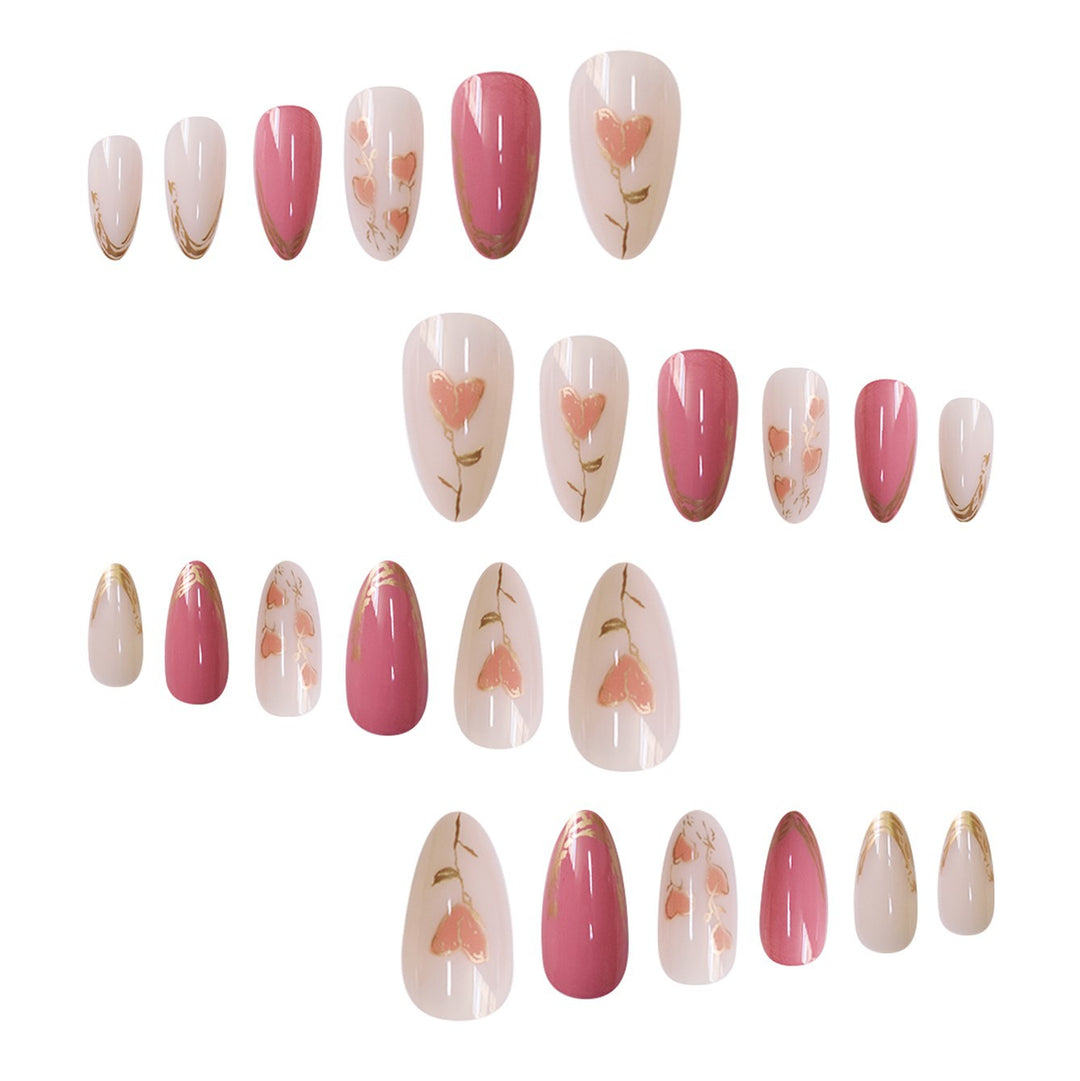 Artistic Stiletto Nail Art Extensions Kalsten