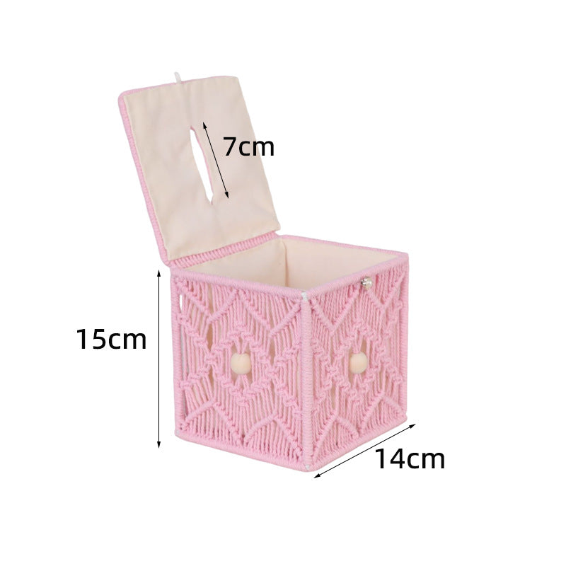 Macrame Storage Box Kalsten