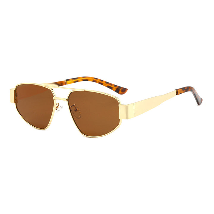 Men's Aviator-Style Metallic Sunglasses Kalsten