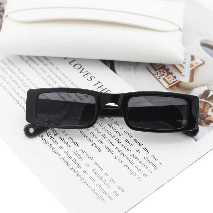 Women's fashion rectangular sunglasses with textured frame Kalsten