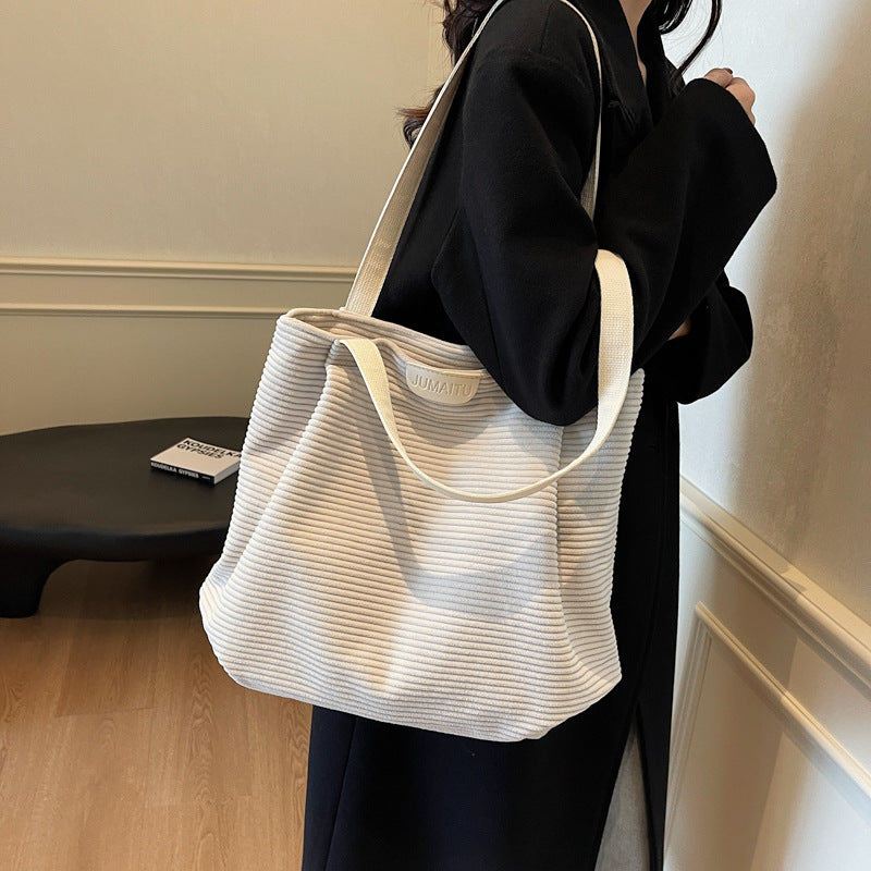 Textured Fabric Everyday Tote Kalsten