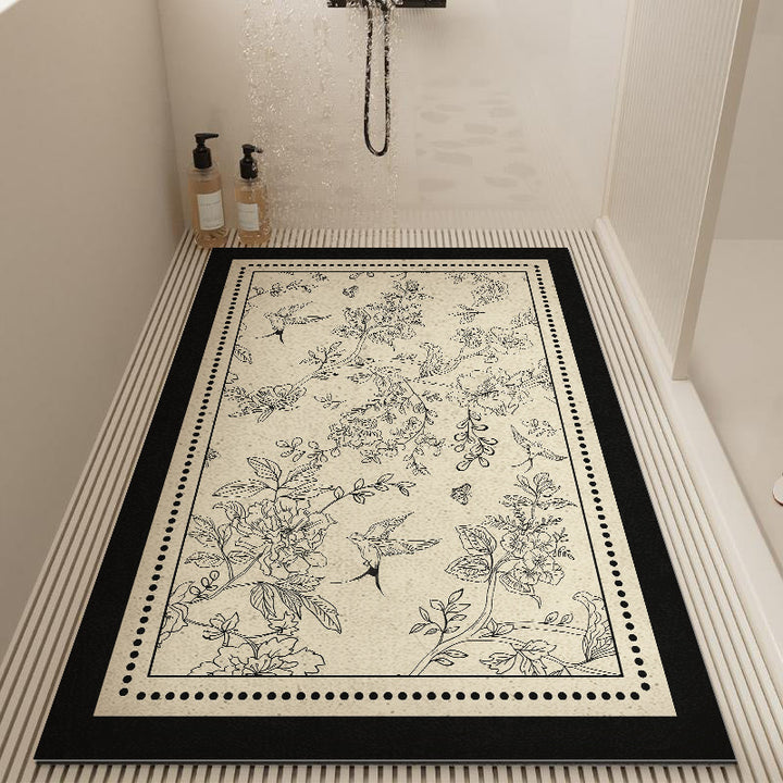 Decorative Anti-Slip Bath Mat