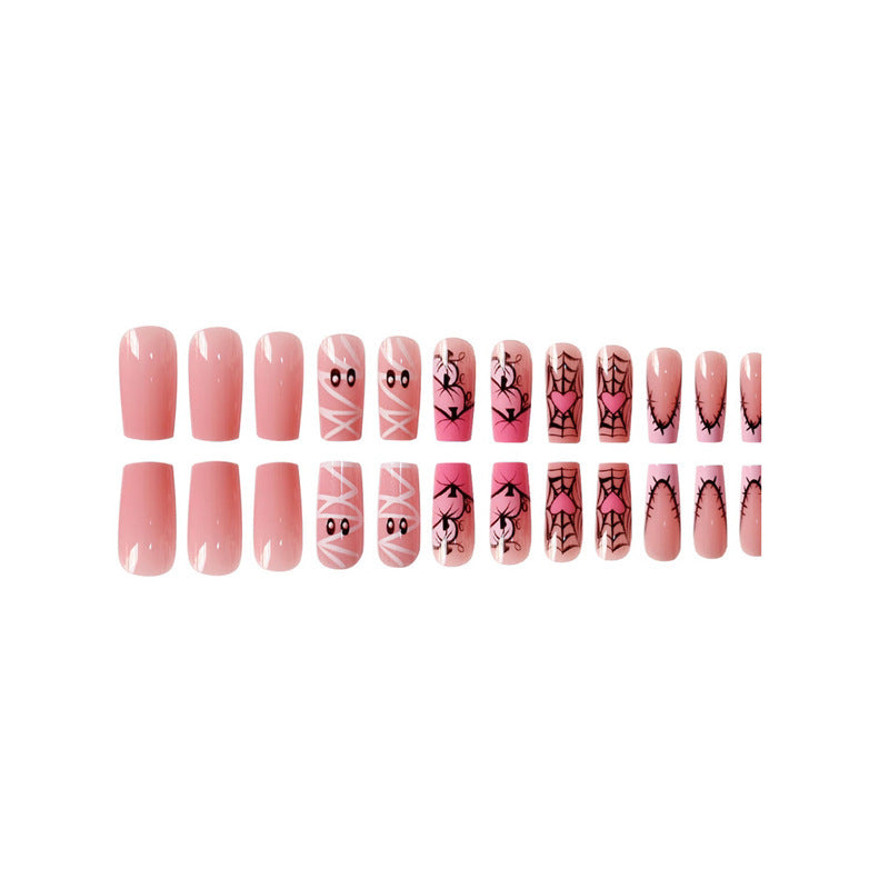 Thematic Halloween-Inspired Press-On Nail Art Extensions Kalsten
