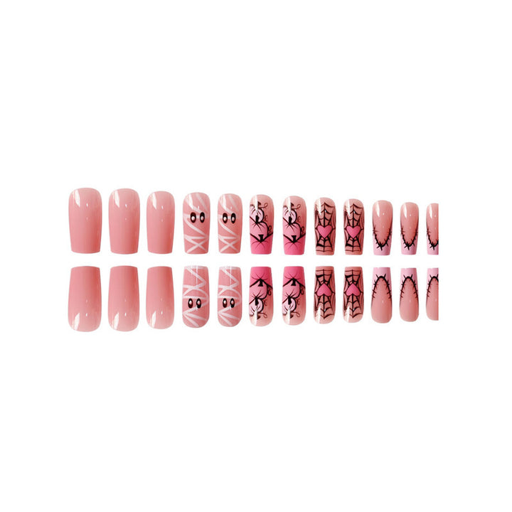 Thematic Halloween-Inspired Press-On Nail Art Extensions Kalsten