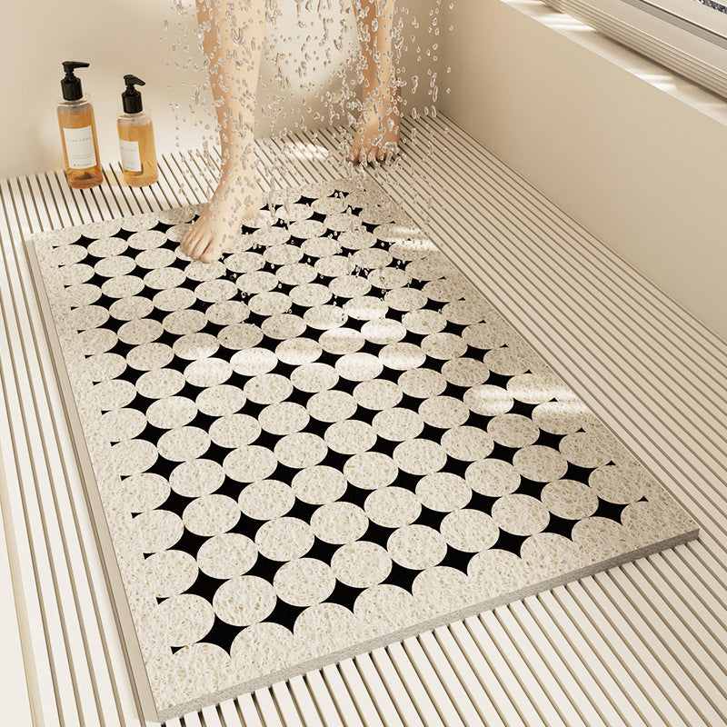 Slip-Resistant Geometric Bath Mat Kalsten
