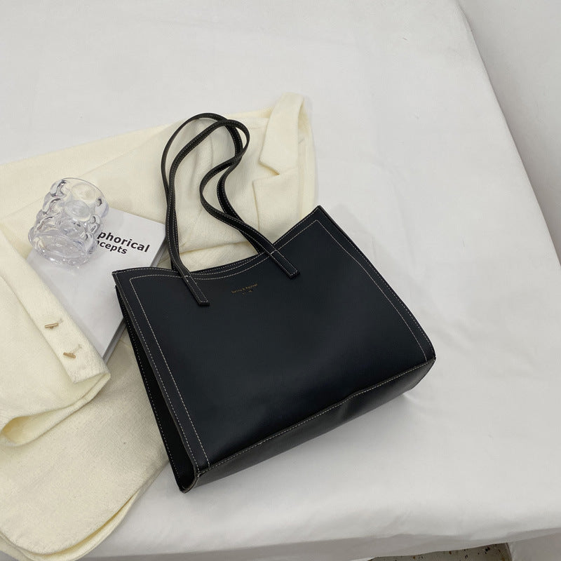 Minimalist Leather Tote Bag Kalsten