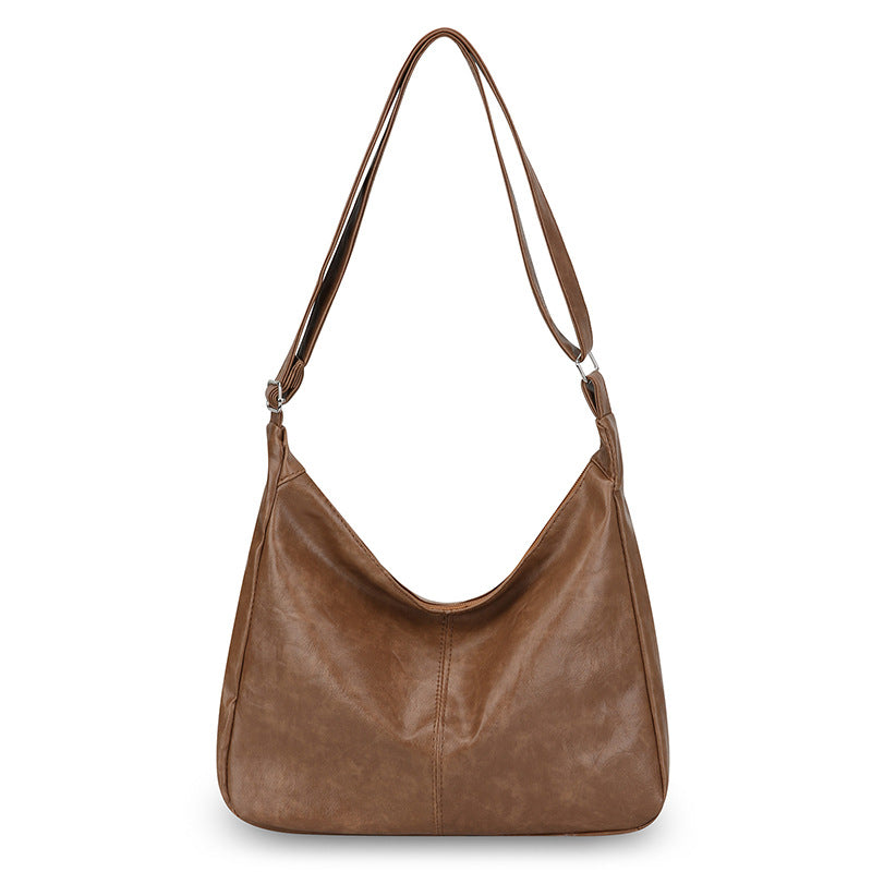 Elegant Leather Shoulder Bag Kalsten