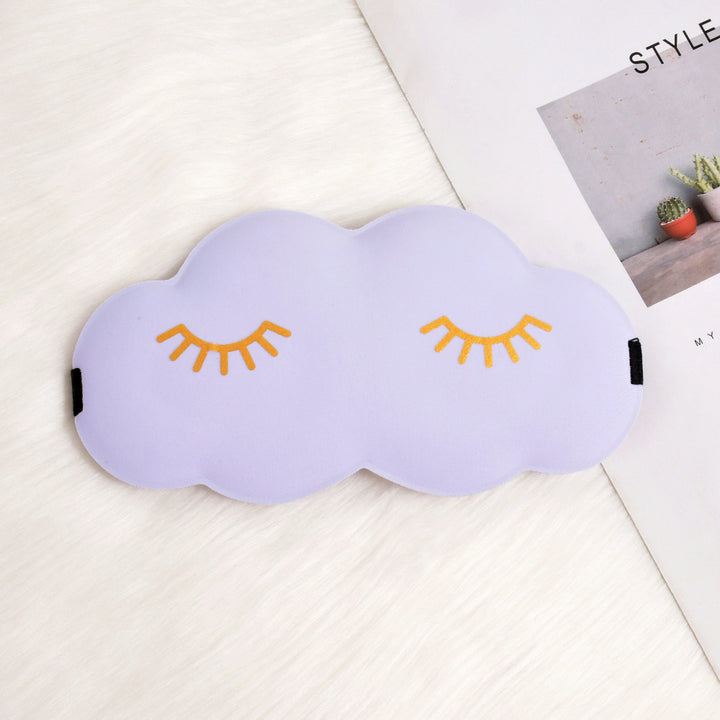 Women's cute cloud sleep mask made of memory foam with ergonomic padding and adjustable elastic band Kalsten